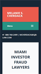 Mobile Screenshot of investorfraudlaw.com